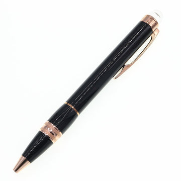 MONTBLANC Ballpoint Pen StarWalker 105653 Black Red Gold Precious Resin Writing Instrument Men's Twist Pink Rotating MONT BLANC