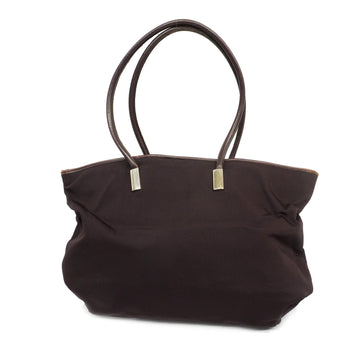 GUCCIAuth  Shoulder Bag 002 2123 0456 Women's Nylon Canvas Shoulder Bag Brown