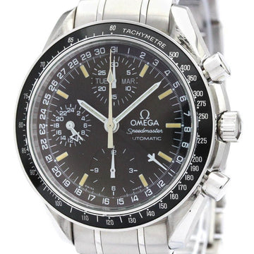 OMEGAPolished  Speedmaster Mark 40 Steel Automatic Mens Watch 3520.50 BF561278
