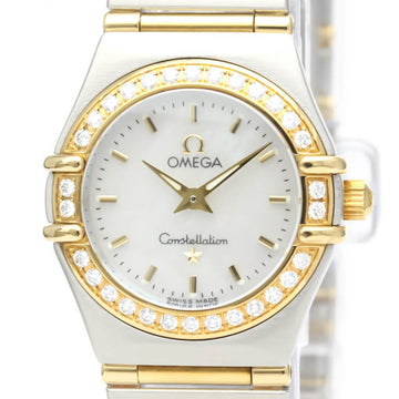 Omega Constellation Quartz Stainless Steel,Yellow Gold (18K) Women's Dress Watch 1267.70