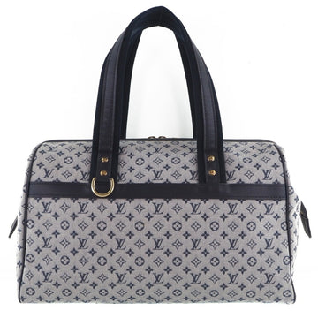 Louis Vuitton Josephine GM M92211 Monogram Mini Canvas Navy VI1021 Women's Handbag