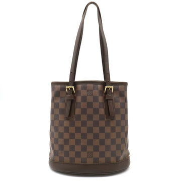 Louis Vuitton Damier Male bucket type shoulder bag tote pouch shortage N42240