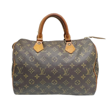 LOUIS VUITTON Monogram Speedy 30 M41526 Handbag PVC Brown Ladies