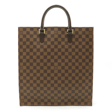 LOUIS VUITTON Damier Sac Pla Tote Bag Handbag Square Type N51140