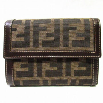 FENDI Zucca pattern 2270/30729/089 wallet trifold ladies