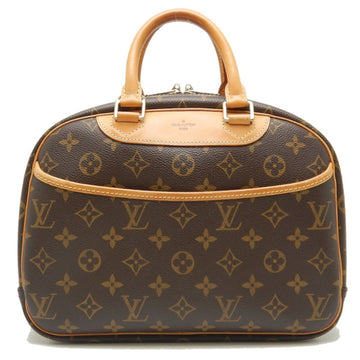 LOUIS VUITTON Monogram Trouville M42228 Handbag Brown 251273