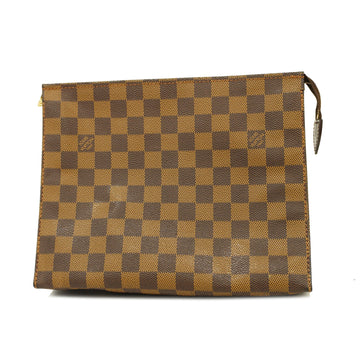 LOUIS VUITTONAuth  Damier Posh Toilette 26 N47543 Women's Pouch