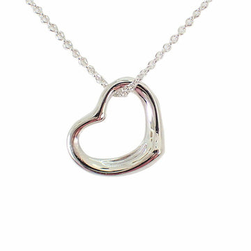 TIFFANY 925 open heart pendant necklace