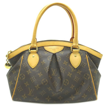 LOUIS VUITTON Tivoli PM Women's Handbag M40143 Monogram Ebene [Brown]