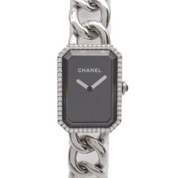 CHANEL Premiere diamond bezel Wrist Watch watch Wrist Watch H3254 Quartz Black Stainless Steel diamond H3254