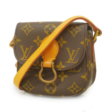 LOUIS VUITTON Shoulder Bag Monogram Bebe Saint Cloud M51245 Brown Ladies