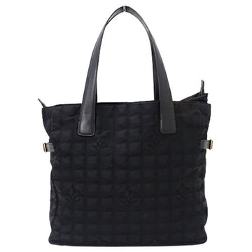 CHANEL bag new tote MM ladies nylon black