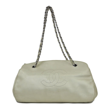 CHANEL Shoulder Bag Chain Gold Ladies