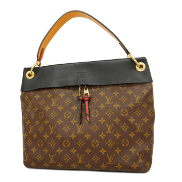 LOUIS VUITTON Shoulder Bag Monogram Tuileries Hobo M43154 Brown Women's