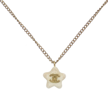 CHANEL Cocomark Star Necklace Women's Gold Color 03A A209878