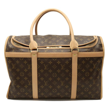 LOUIS VUITTON Monogram Sac Chillen 50 Medium Dog Carrier Bag Pet Boston M42021