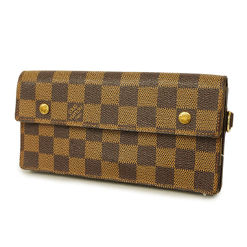 LOUIS VUITTONAuth  Damier Portefeiulle Accordion N60002