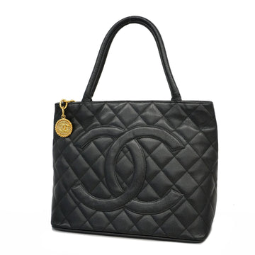 Chanel Reprint Tote Women's Leather Handbag,Tote Bag Black