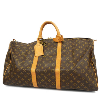 LOUIS VUITTONAuth  Monogram Keepol 55 M41424 Men,Unisex,Women Boston Bag