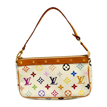 LOUIS VUITTONAuth  Monogram Multicolore Pochette Accessoir M92649 Women's Pouch