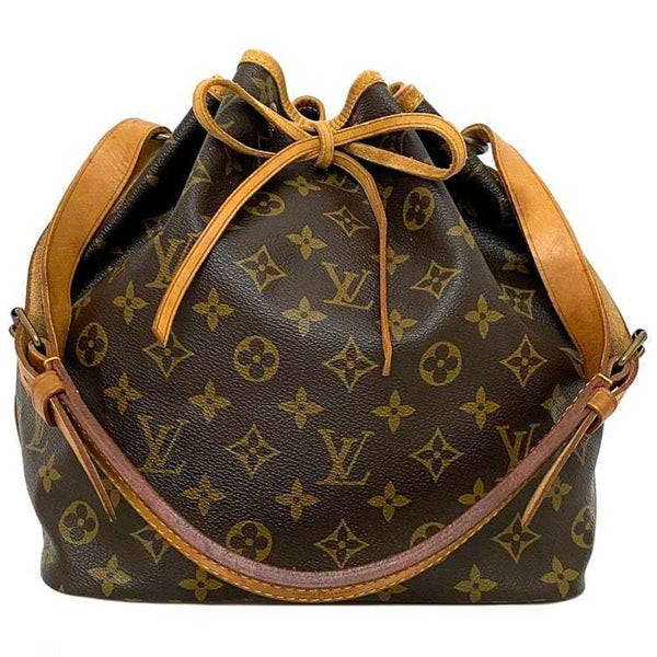 LOUIS VUITTON Shoulder Bag M42226 Petit Noe Monogram canvas Brown Wome –