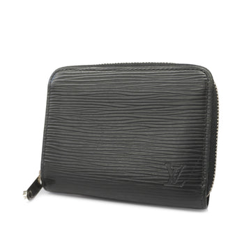 LOUIS VUITTON[3yc2066]Auth  Coin Case Epi Zippy Coin Purse M60152 Noir