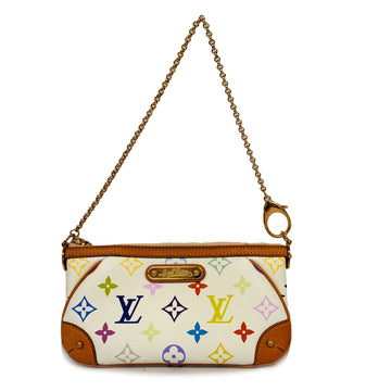 LOUIS VUITTONAuth  Monogram Multicolore Pochette Mira M60096