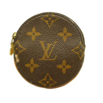 LOUIS VUITTON Wallet/Coin Case Monogram Porte Monet Long M61926 Brown Men's Women's