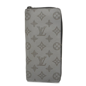 LOUIS VUITTONAuth  Monogram Shadow Zippy Wallet Vertical M81384 Men's Wallet