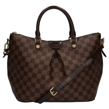 Louis Vuitton Sienna PM Damier Shoulder Bag Canvas Brown Women's