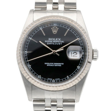 ROLEX Datejust Oyster Perpetual Watch SS 16234 Men's