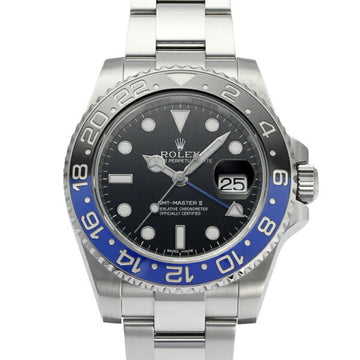 ROLEX GMT Master II 116710BLNR Black/Dot Dial Watch Men's