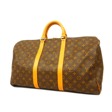 LOUIS VUITTONAuth  Monogram Keepol 50 M41426 Boston Bag