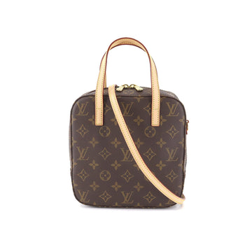 Louis Vuitton Monogram Spontini 2way Hand Shoulder Bag Brown M47500