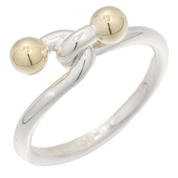 TIFFANY Love Knot Silver 925 x K18 Gold Women's Ring