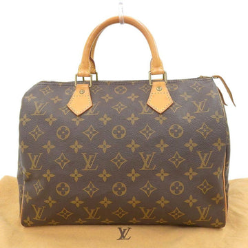 Louis Vuitton Monogram Speedy 30 Handbag Small Boston Bag M41526