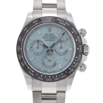 Rolex Daytona 116506A men's PT watch automatic winding ice blue dial