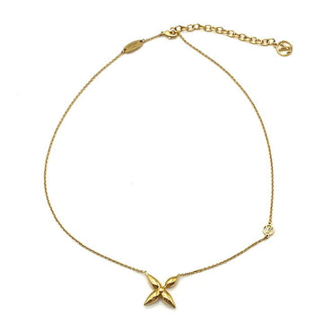 LOUIS VUITTON Collier Louisette Necklace M00365 Gold Accessories