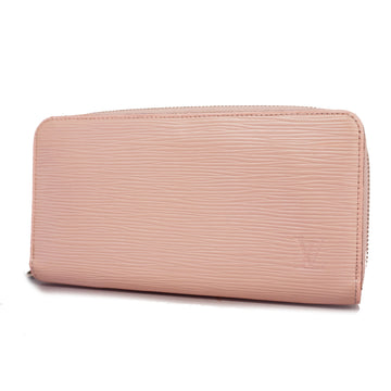 LOUIS VUITTONAuth  Epi Zippy Wallet M61863 Women's Long Wallet Rose Ballerine