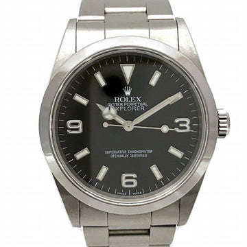 ROLEX Explorer 14270 Automatic Winding A Number Watch Men's