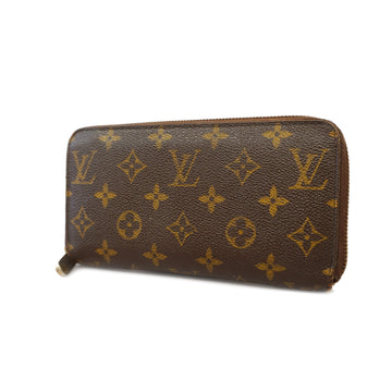 Louis Vuitton Monogram Zippy Wallet M60017 Men,Women,Unisex Long Wallet