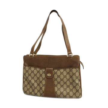 GUCCIAuth  Handbag 67 02 021 Women's GG Supreme Beige,Brown