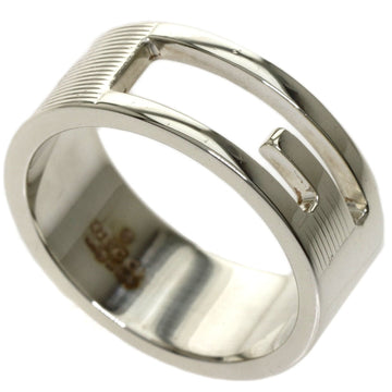 Gucci G #17 Ring Silver Ladies GUCCI