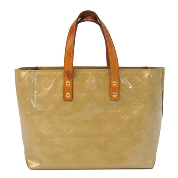 LOUIS VUITTON Monogram Vernis Lead PM M91144 Women's Handbag Soft Beige