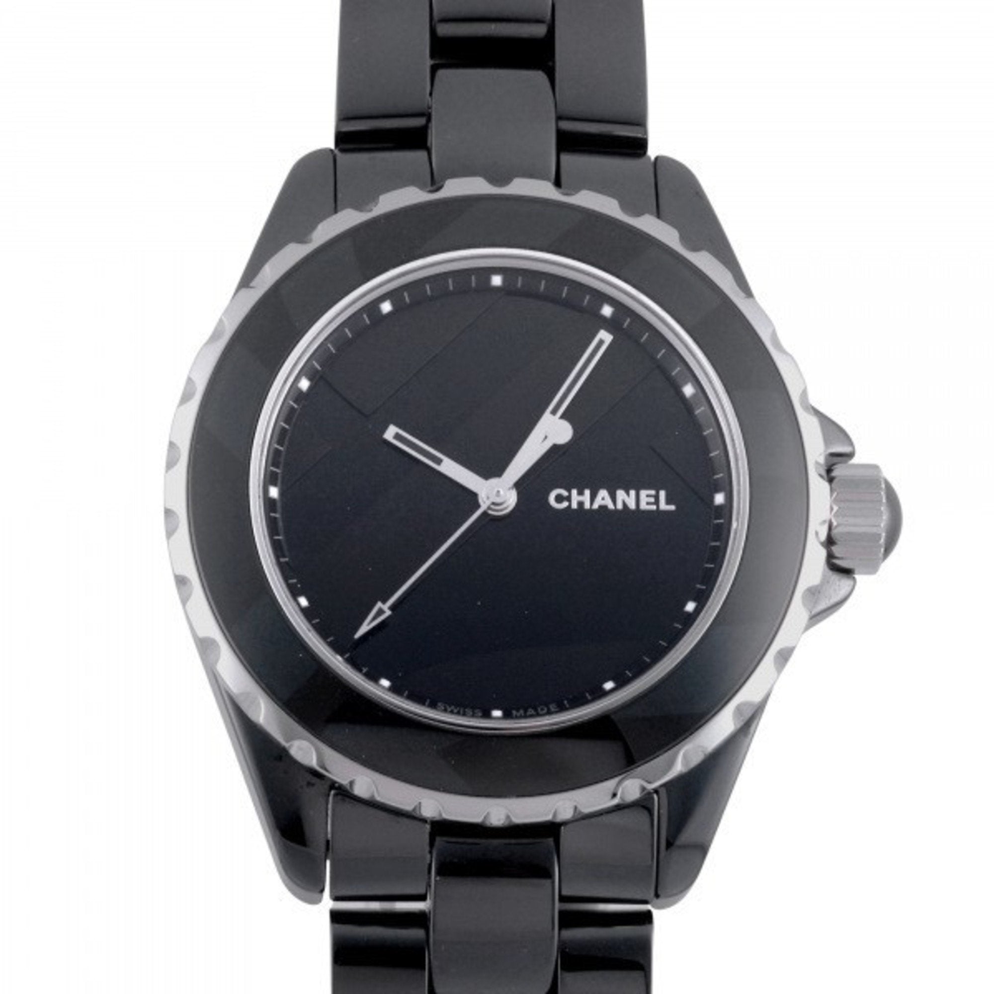 Chanel J12 Untitled Limited World to 1200 H5581 Black Dial Used Watch