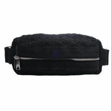 BOTTEGA VENETA Intrecciato Polypropylene Waist Bag Body Black Women's