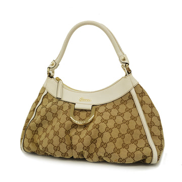 GUCCIAuth  GG Canvas Handbag 190525 Women's GG Canvas Handbag Beige,Ivory