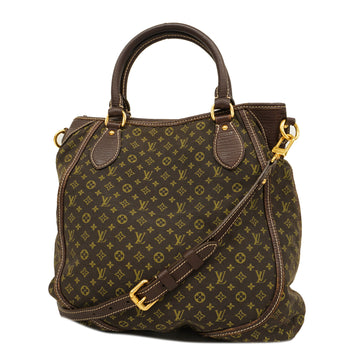 LOUIS VUITTONAuth  Monogram Mini Lin Bezas Angier M95617 Women's Handbag Ebene