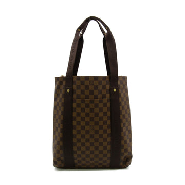 LOUIS VUITTON Hippo Bobour Tote Bag Brown Damier PVC coated canvas N52006