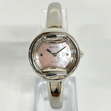 GUCCI 1400L YA014513 Quartz Shell Dial Watch Ladies